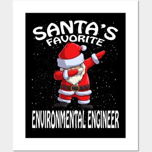 Santas Favorite Environmental Engineer Christmas Posters and Art